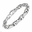 Gentlemens Bracelet Stainless steel. Total item weight 56.5g Length 8.5in