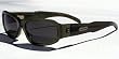 Porn Star Optics TALENT SCOUT Crystal Green Sunglasses with Green Polycarbonate Lenses