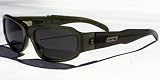 Porn Star Optics TALENT SCOUT Crystal Green Sunglasses with Green Polycarbonate Lenses