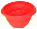 WellBake® Silicone Bakeware Professional Collapsible Pan Steamer + Colander