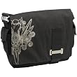 Case Logic SNMB-15F 15.4-Inch Fullsize Canvas Messenger Bag with Laptop Storage (Dark Gray)