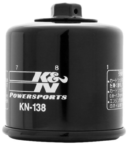 K&N KN-138 Powersports High Performance Oil Filter