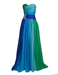 Chiffon Evening Dress/Homecoming Dress/Bridesmaid Dress/Prom Dress/Party Dress 