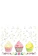 Cupcakes - Fresh, Original Design on a Pure Cotton Kitchen Towel