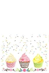 Cupcakes - Fresh, Original Design on a Pure Cotton Kitchen Towel