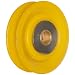 Gunnebo Johnson 6-3 Bronze Bushed Sheave, Ductile Iron, 6.12" OD, 1.44" Width, 1" Shaft, 3/16" - 1" Wire Rope