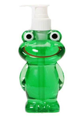 Splash! By Upper Canada Soap & Candle  Frog Liquid Soap Dispenser With Hand & Body Wash 7.1-Ounces