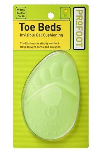 Profoot Toe Beds, 1.90- Ounces Card (Pack of 6)