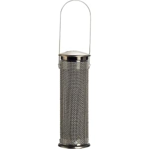 Aspects 371 Thistle Mesh Feeder, Brushed Nickel - Small by 