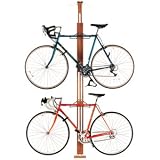 Sport Solutions Oak Series Floor to Ceiling Expandable 2 Bike Storage Rack System