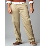 Dockers Men's Signature Khaki D3 Classic Fit Flat Front Pant,Dark Khaki,31x32