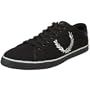 Fred Perry Men's Vineyard Canvas Lace-Up,Black,9 UK (10 M US)