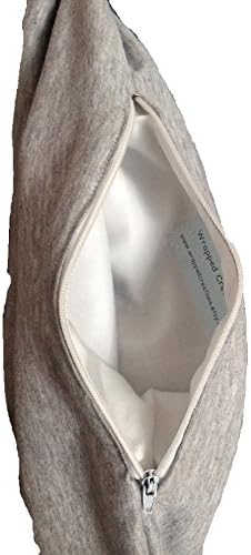 Infinity Scarf with Hidden Pocket - Heather Grey