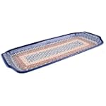 Polish Pottery Bread Tray 12" x 6"