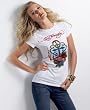 Ed Hardy Peace Cross Short-Sleeved Tee