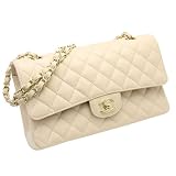 (シャネル)CHANEL キャビアスキン マトラッセ チェーンショルダー A01112 ベージュ ゴールド金具 定番 [並行輸入品] CHANEL ショルダーバッグ