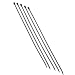 Pico 7074A 4" 18 lbs Black Nylon Tie Wrap 1000 Per Package