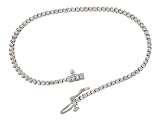 14K White Gold Diamond Tennis Bracelet, 1.50 CTW