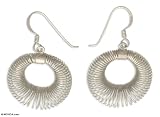 Earrings, 'Whirligig' 0.9 W 1.6 L