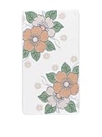 Pandora Alfombra de Baño Petal (Blanco/Salmón/Verde)