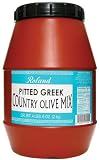 Roland Pitted Greek Country Olive, 4lb 6oz Dry Weight unit