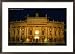 Illuminated Burgtheater (National Theatre) at Night, Vienna, Austria Framed Photographic Poster Print by Jon Davison, 29x21