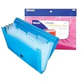 BAZIC 5-Pockets Coupon/Personal Check Size (Case of 24)