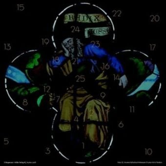 Bergmoser + H&ouml;ller Gott und Mensch: Fensterbild-Adventskalender f&uuml;r Erwachsene zur Fensterrosette "Baum Jesse" aus der Liebfrauen-Kathedrale zu An ...