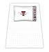 Best Quality Micro Fiber Sheet Set - Texas Tech Red Raiders NCAA /Color White Size Queen