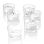 Set of 72 Clear Glass Tealight Candle Holders