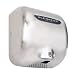 XLERATOR XL-SB Automatic Surface-Mounted Hand Dryer with Brushed Stainless Steel Cover, 12-11/16" Height x 11-3/4" Width x 6-11/16" Depth