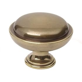 Marco Knob Antique Brass 1 1/2"