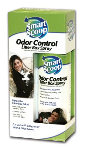 worlds best cat litter:SmartScoop Odor Control Litter Box Spray