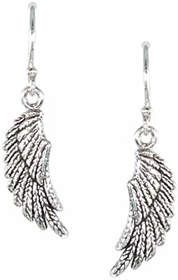 Bali Sky Sterling Silver Angel Wing Drop Earrings D073