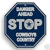 Dallas Cowboys Stop Sign