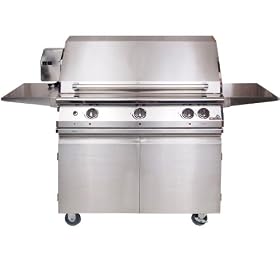 PGS Gas Grills Legacy Pacifica Gourmet 36 Inch Propane Gas Grill With Rotisserie On Cart by 