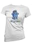 Sponsored By The Letter E Women's T-shirt, Funny Girls Shirts, Medium, Lt Gray