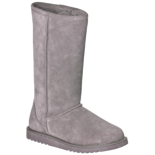 Women's Xhilaration® Kendra Suede Boots - Gray