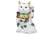九谷焼 招き猫 吉田屋 10号の画像