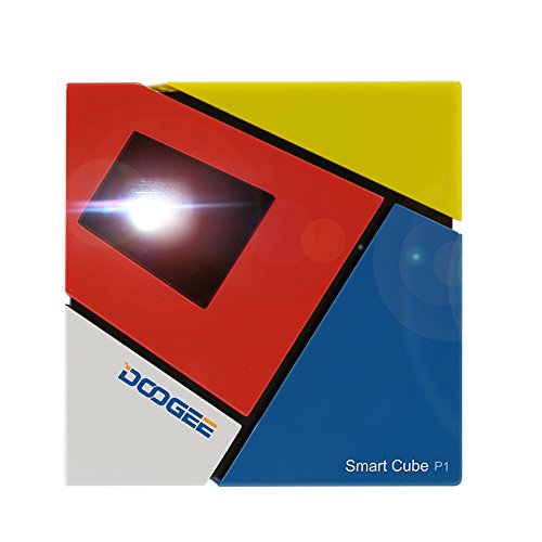 Doogee Cube P1 Smart Mini LED Projector Quad Core 70 lumen Louderspeaker Portable Projector Box for Android 4.2 IOS 7.0 or Above