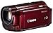 Canon デジタルビデオカメラ iVIS HF M51 レッド 光学10倍ズーム フルフラットタッチパネル IVISHFM51RD