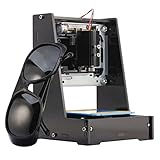 500 mW 紫/青色光レーザー彫刻加工木材&レザー ミニ マシン カッター レーザー プリンター サポート英語ソフトウェア w/ USB(5V) と