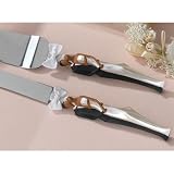 African-American Wedding Couple Cake Knife and Server Set by Yacanna