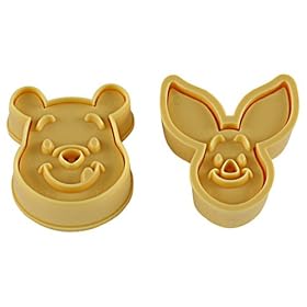 【クリックで詳細表示】貝印 Pooh クッキー抜き型セット (プー＆ピグレット) DL-5066