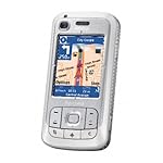 Nokia 6110 Navigator UMTS Handy mit GPS (Quadband, EDGE, 2MP-Kamera, Bluetooth, microSD-Kartenslot) weiß ohne Branding