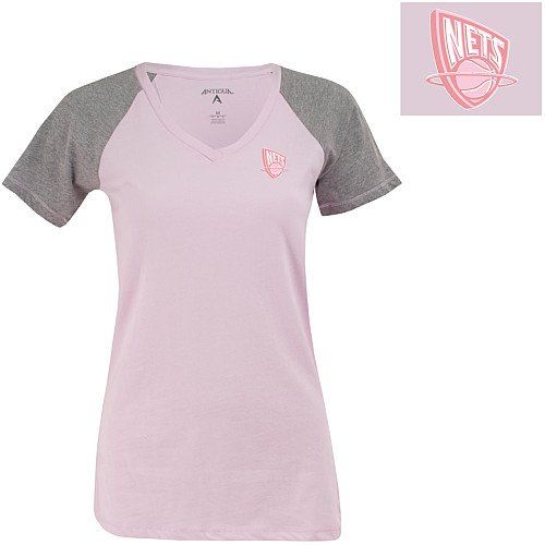 Antigua New Jersey Nets Womens Energy T-Shirt