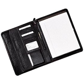 Royce Leather Zip Around Padholder Organizer