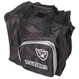 KR Strikeforce NFL Oakland Raiders Single Ball Bag Black/Silver
