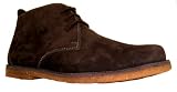 Hush Puppies Mens Desert Darkk Brown Waterproof Suede Boots