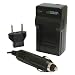 Wasabi Power Battery Charger for Panasonic CGA-S007, CGA-S007A, CGA-S007E, DMW-BCD10, Lumix DMC-TZ1, DMC-TZ2, DMC-TZ3, DMC-TZ4, DMC-TZ5, DMC-TZ11, DMC-TZ15, DMC-TZ50